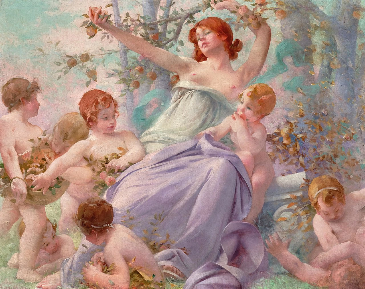 François Paul Auguste Quinsac - Allegoria dell'estate